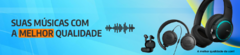 Banner da categoria FONES BLUETOOTH
