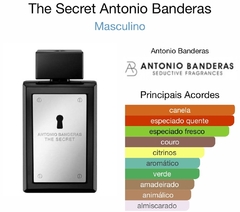 Perfume antonio banderas the secret Edt 200 ML Originais Lacrados na internet