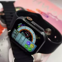 Smartwatch Hw68 Ultra Mini 41mm, Pulseira Extra, Preto - comprar online