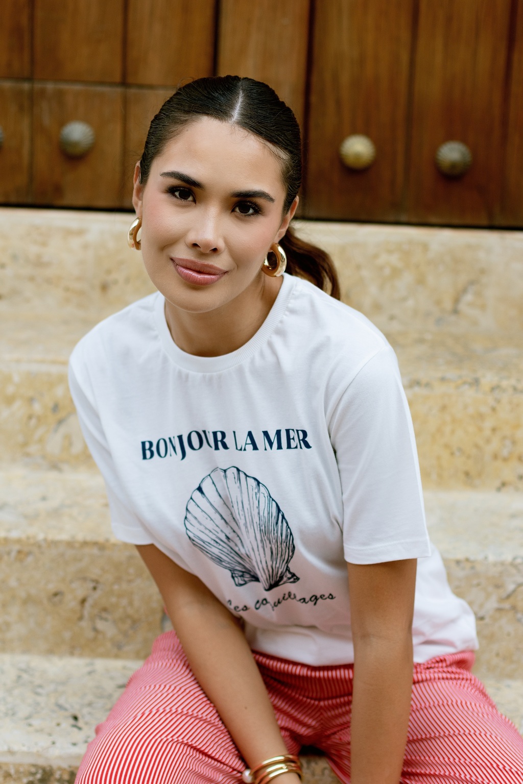 Camiseta Bonjour la mer