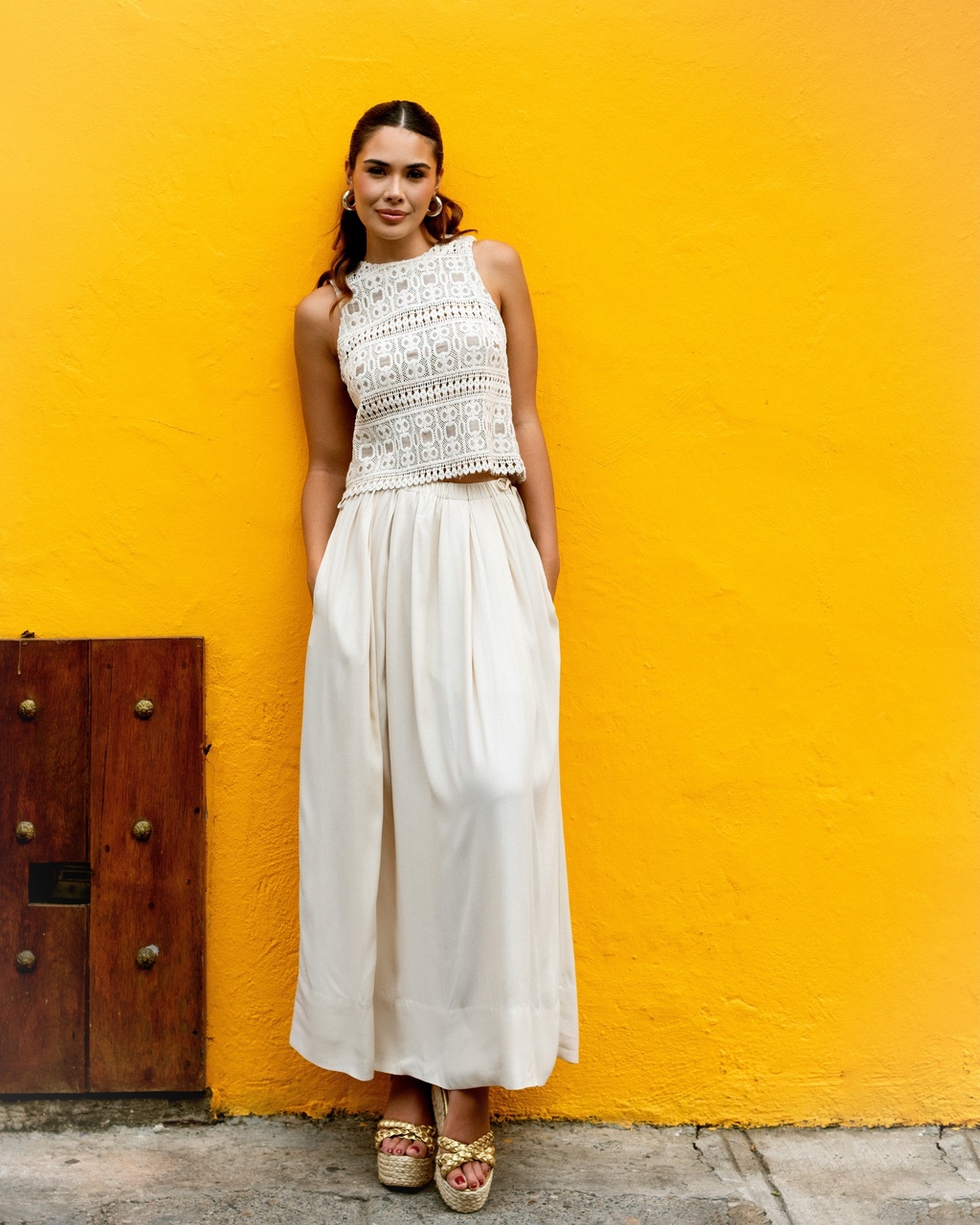 Saia midi - comprar online
