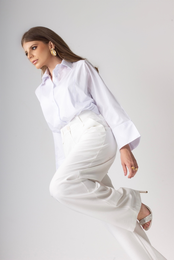 Camisa Ivete - Branca - nósduas