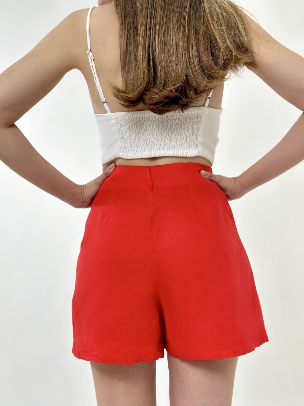 Short Bruna - Vermelho na internet