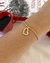 PULSEIRA COM CORAÇÃO BANHADA A OURO 18K - comprar online