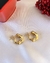 BRINCO DE ARGOLA P ORGÂNICA BANHADA A OURO 18K - comprar online