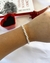 PULSEIRA CORRENTE TORCIDA BANHADO A PRATA - comprar online