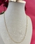 COLAR MASCULINO ELO PORTUGUÊS BANHADO A OURO 18K 60CM - comprar online