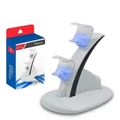 Base Carregador Dual USB para PS4 SLIM Íplay (Bran