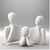 Estátua decorativa familia - ntrdecor