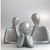 Estátua decorativa familia - loja online