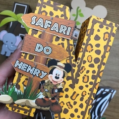 Letra 3D Tema MICKEY SAFÁRI - loja online