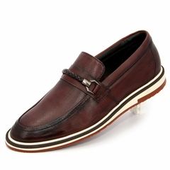 Oxford Esporte Fino Polo City Alpha Em Couro Nobre Pinhão - comprar online