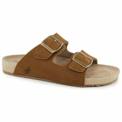Imagem do Sandália Birken Polo City Em Couro Terra