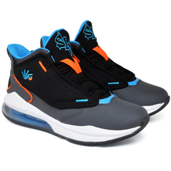 Tênis Basquete Masculino Six Street Ankaa Preto/Azul