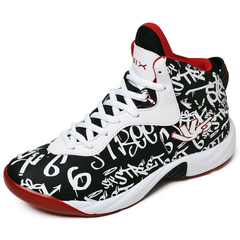 Tênis Masculino Basquete Six Street Infinity Branco/Preto na internet