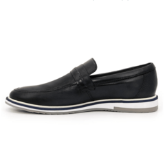 Oxford Esporte Fino Polo City Alpha Em Couro Nobre Marinho - comprar online