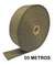 Fita Térmica Bronze Termotape Para Escapamento 05 Metros