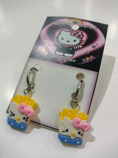 Aritos Colgantes Hello Kitty - comprar online