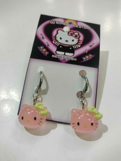 Aritos Colgantes Hello Kitty