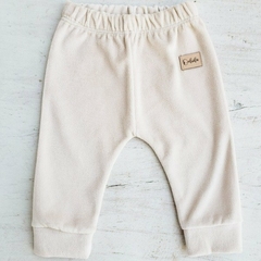 Pantalon de plush Beige - comprar online