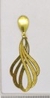 BRINCO FOLHEADO OURO 18K.
