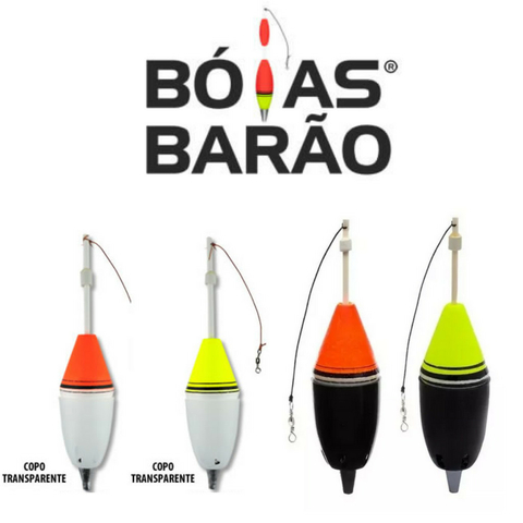 Boia cevadeira grande sem rolha 55g ref25 - Boias barao