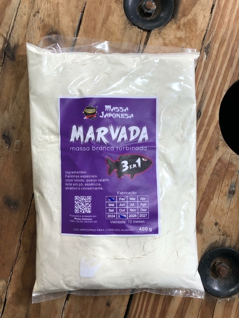 Massa Branca Marvada 400gr - Massa Japonesa