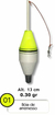 BÓIA DE ARREMESSO N 1 - 30g - Boias Barao - comprar online
