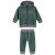 Conjunto Canelado Moletom Masculino Infantil de Inverno Colorittá | Calça e jaqueta/blusa verde