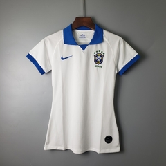 Camisa Brasil Branca Feminina 19/20