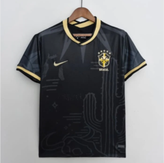 Camisa De Futebol Preta Brasil 2022 Edição Especial