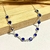 Choker de Pedras Coloridas Banhada em Prata 925 na internet
