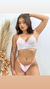 Conjunto Desejo Bicolor - Branco com Rosa