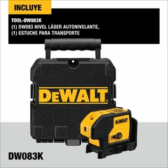 LASER DE 3 PUNTOS DW083K (LUZ ROJA) - comprar en línea