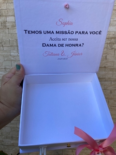 Maleta Convite Dama de Honra - comprar online