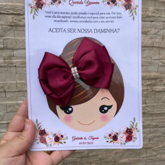 Laço Dama Convite