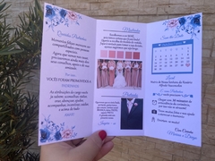Manual de Padrinhos Casal - Modelo Cardápio - comprar online