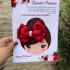Laço Dama Convite