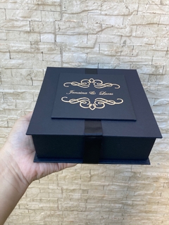Caixa Aplique Black - Leka Artes