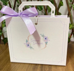 Maleta Convite Dama/Florista com Laço - comprar online