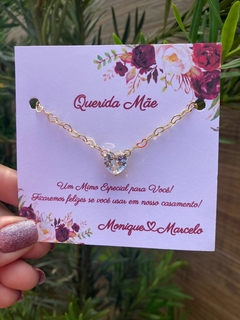Pulseira Cristal Zircônia Coração - comprar online