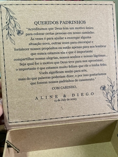 Caixa 3D Kraft - Leka Artes