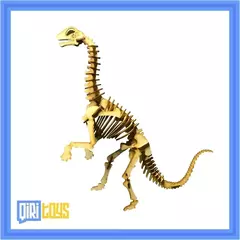 Puzzle madera 3D dino argentinosaurus