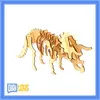 Puzzle madera 3D dino triceratops