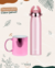 Kit Crazy Dog - Caneca Cromada + Garrafa Térmica