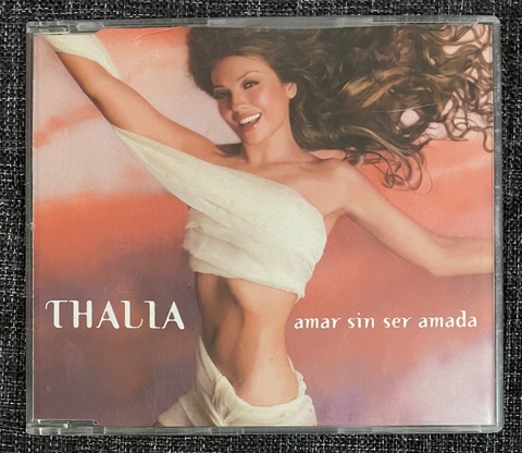 THALÍA ✨ Amar Sin Ser Amada ✨ CD SINGLE PROMOCIONAL