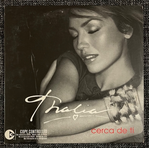 THALIA ✨ Cerca De Ti ✨ CD SINGLE PROMOCIONAL