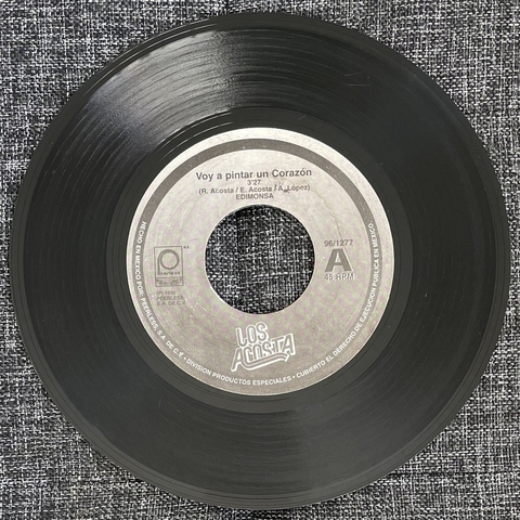LOS ACOSTA ✨ Voy A Pintar Un Corazón / Todavía Te Amo ✨ VINILO 7"
