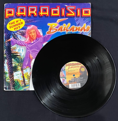 PARADISIO ✨ Bailando ✨ VINILO 12" MAXI-SINGLE ITALIANO