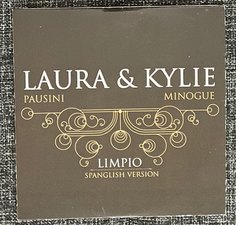 LAURA PAUSINI & KYLIE MINOGUE ✨ Limpio (Spanglish Version) ✨ CD SINGLE PROMOCIONAL